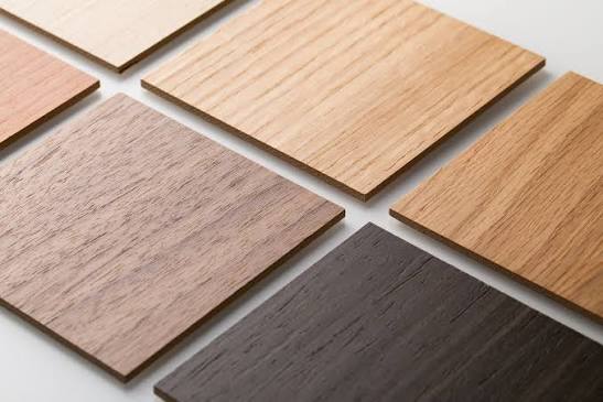 Natural veneer material