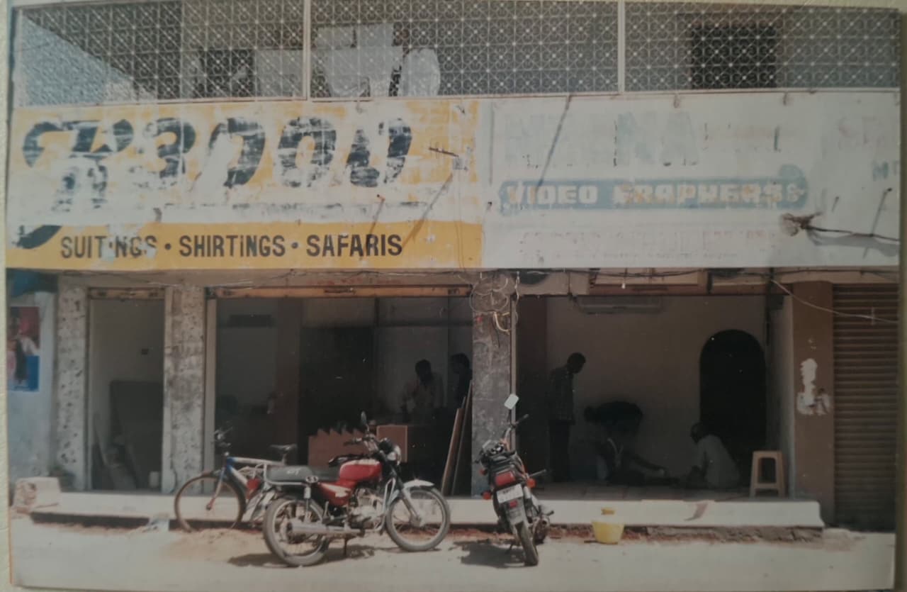 Original MARK shop in 1989